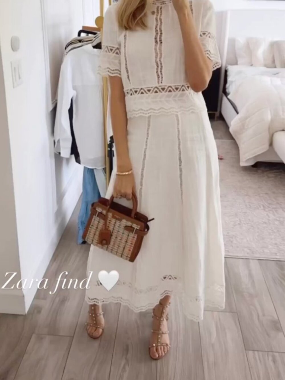 Zara CROCHET SKIRT ZW COLLECTION - Picture 3 of 5